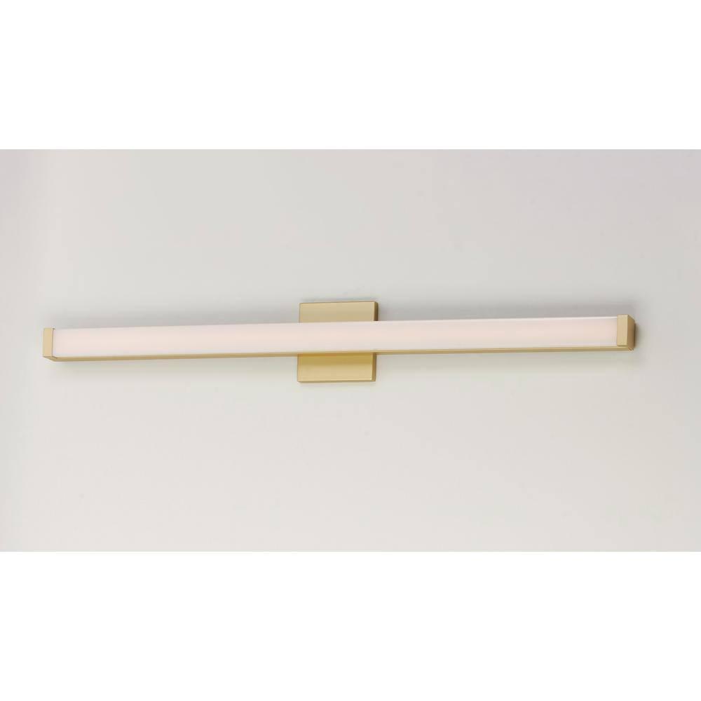 52008GLD-Maxim Lighting-Spec-LED Bath Vanity Light-Minimalistic Contemporary Style-Gold Finish-48 Inch Size