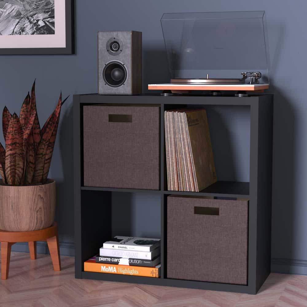 30" H x 30" W Decorative Cube Bookcase