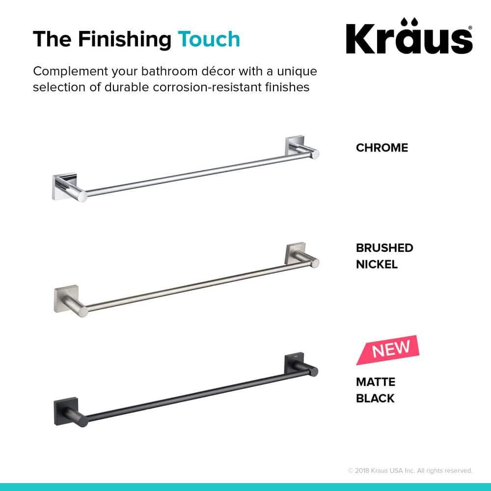 Ventus 25.38" Wall Mounted Towel Bar