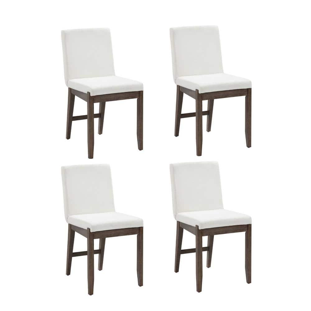 Nathan James Set of 4 Gracie Dining Chair Dark Brown