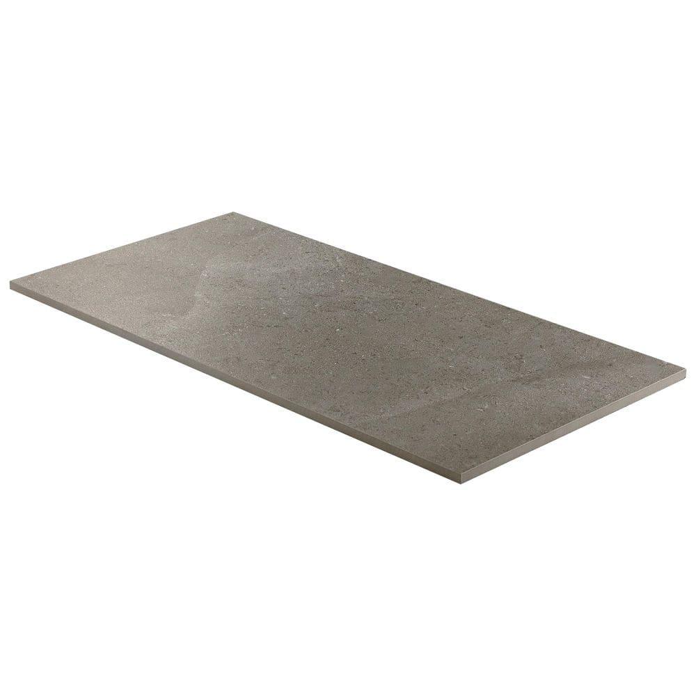 Bond Tile Grava 11.81 in. x 23.62 in. Matte Stone Look Porcelain Floor and Wall Tile (9.68 Sq. Ft. / Case)
