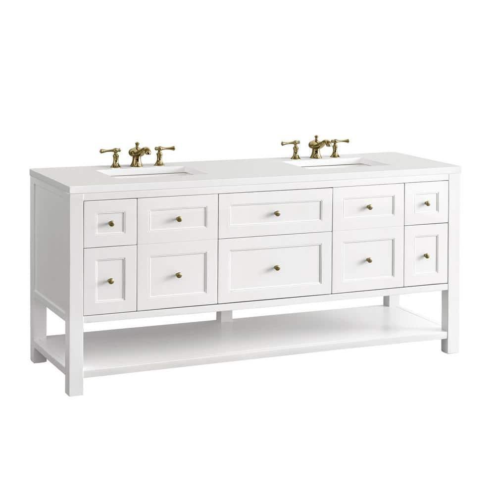 Breckenridge 72" Double Bathroom Vanity Set