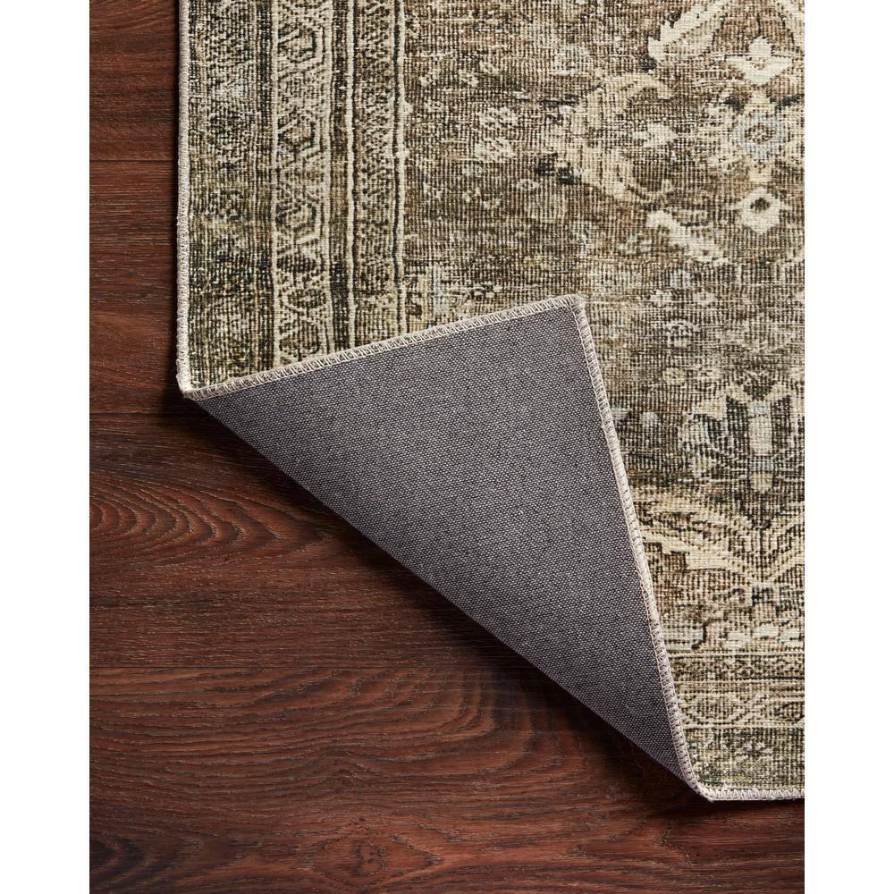 Loloi II Layla LAY-13 Printed Antique / Moss Oriental Area Rug 2'-6" x 7'-6"
