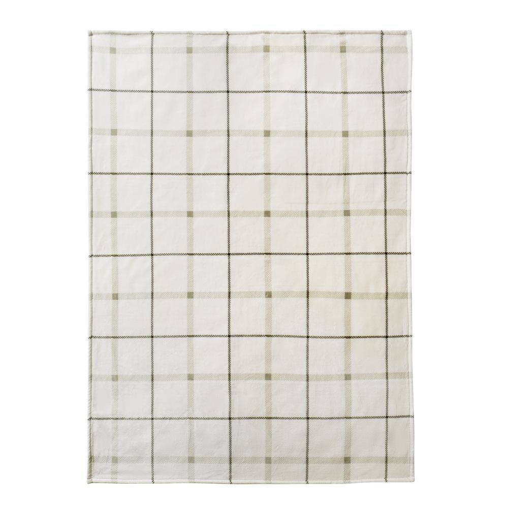 Lucky Brand Lucky Brand Palmdale Reversible Plush & Cozy Thow Blankets - 50" x 70"