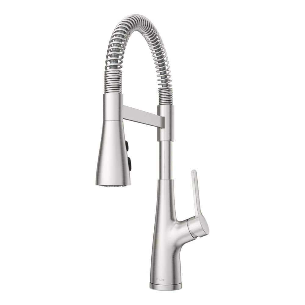 Pfister LG529NECS Neera Culinary Look Pull Down Single Handle Kitchen Faucet