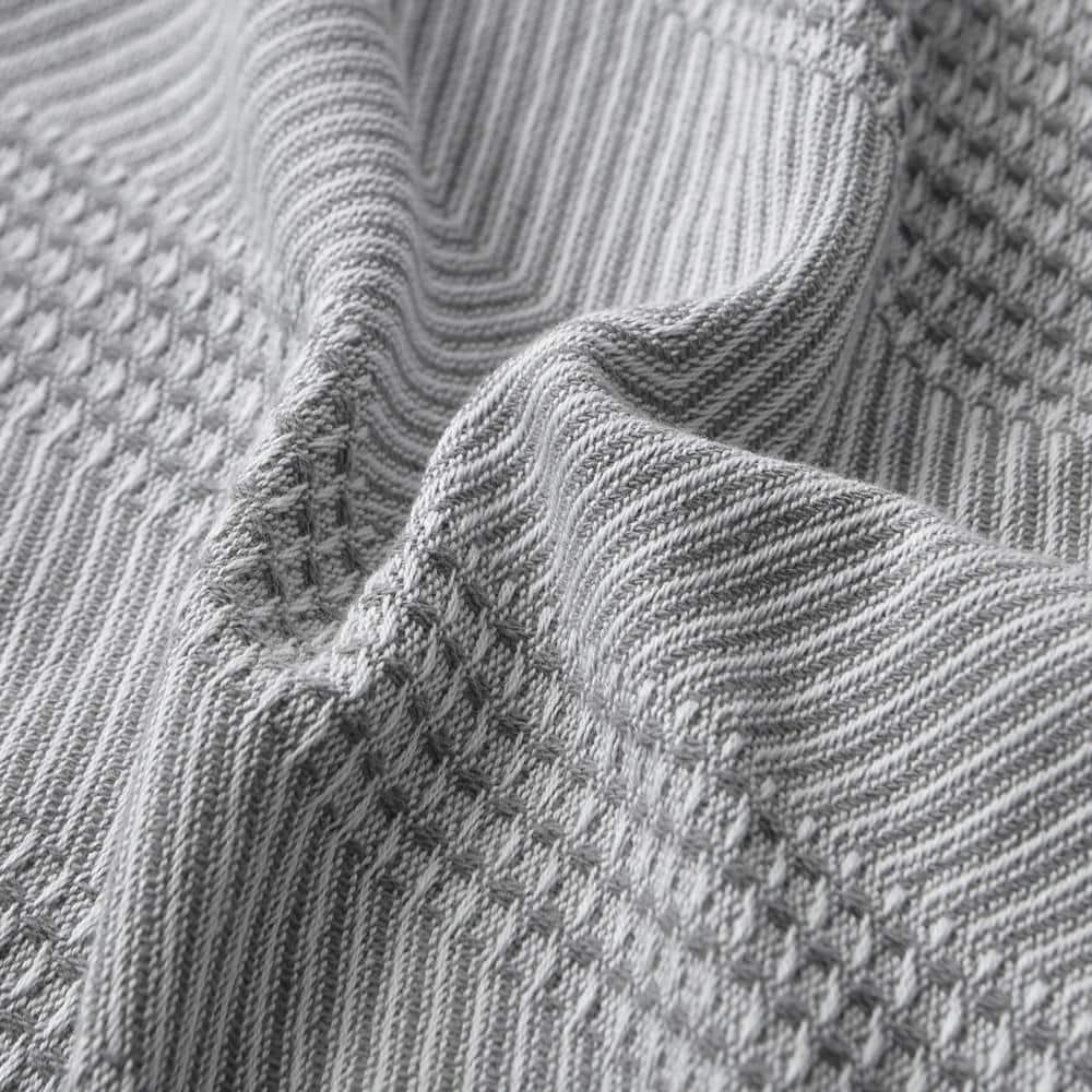Nautica Nautica Chevron Stripe Cotton Blanket