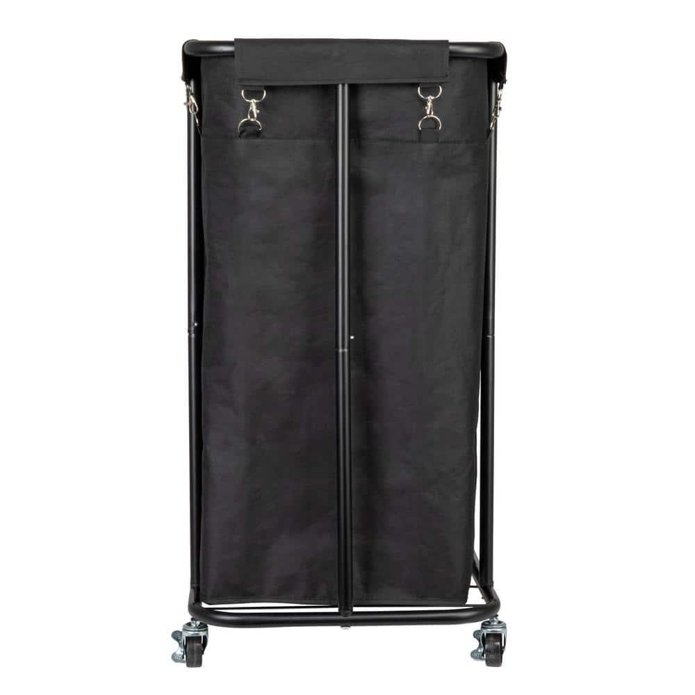 Household Essentials Rolling Laundry Sorter with Handles