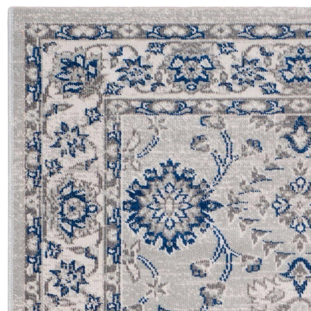 SAFAVIEH Artisan Cheshunt Oriental Area Rug, Silver/Ivory, 3' x 5'