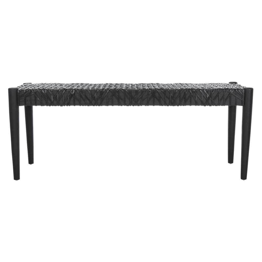 Kazbah 47" Genuine Leather Bench