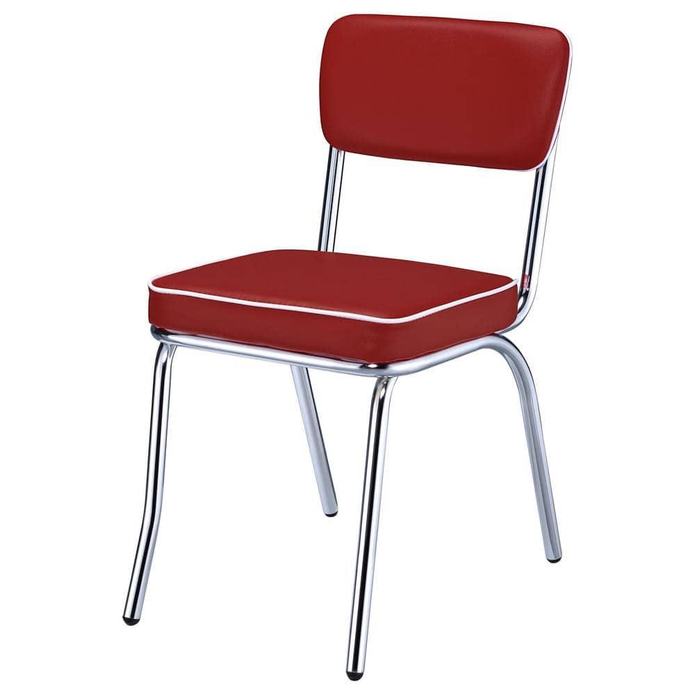 Newline Retro Upholstered Dining Side Chair (Set Of 2)