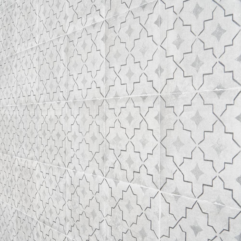 Patras Deco Como 7.87 in. x 7.87 in. Matte Porcelain Floor and Wall Tile (10.76 Sq. Ft. / Case)
