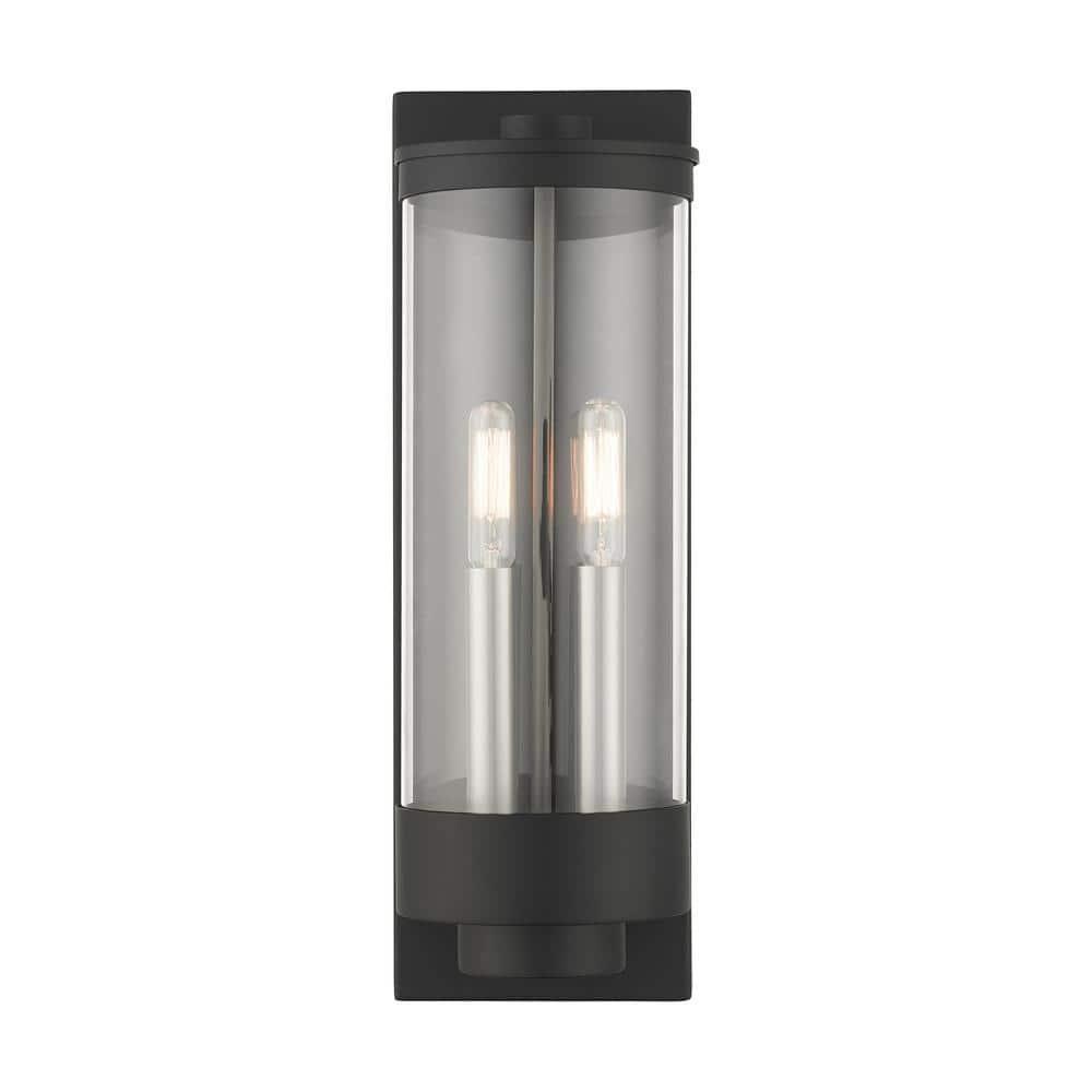 Livex Lighting Hillcrest 2 - Light Wall Light in  Textured Black