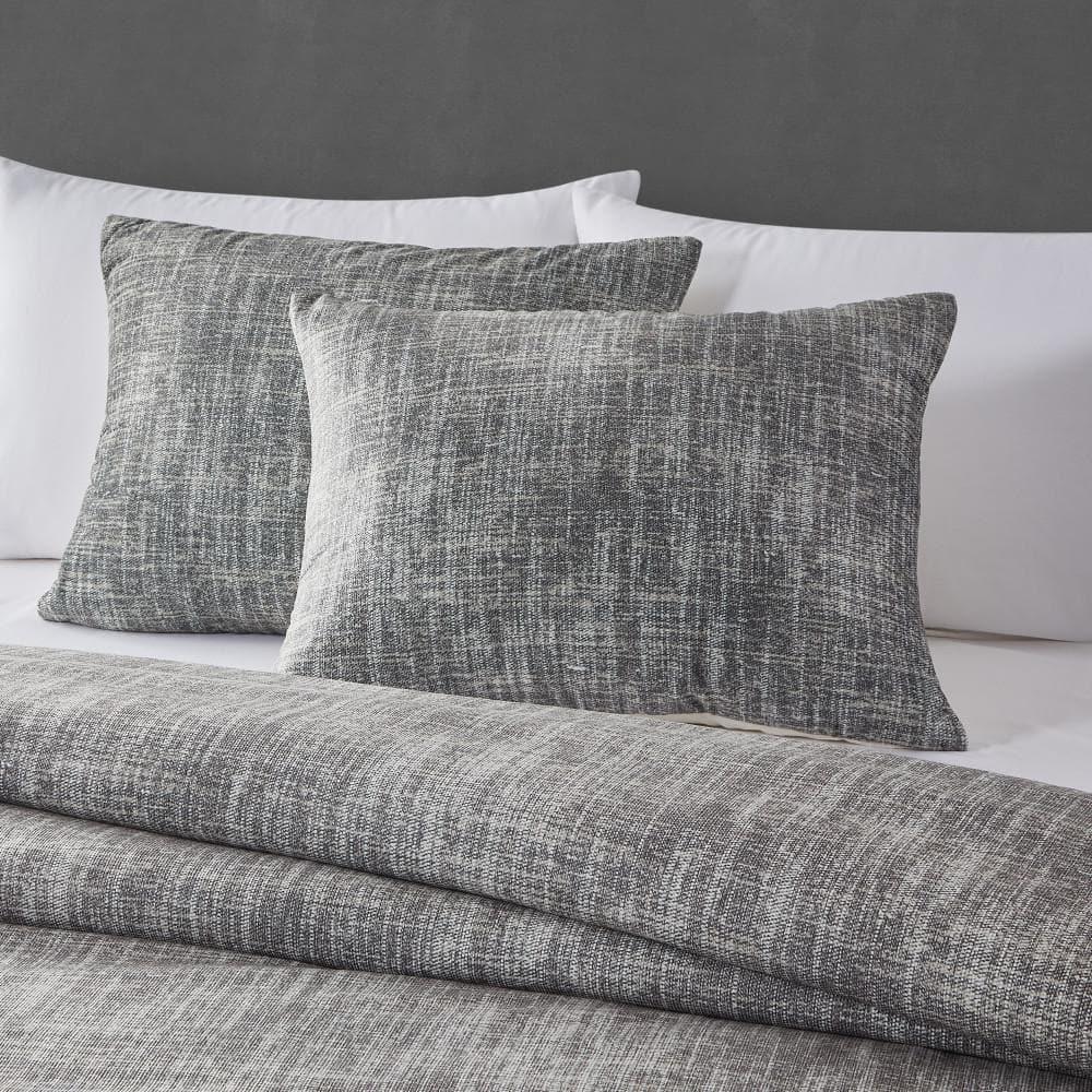 J. Queen New York Summit Duvet Cover Set King - Cal King - Stone