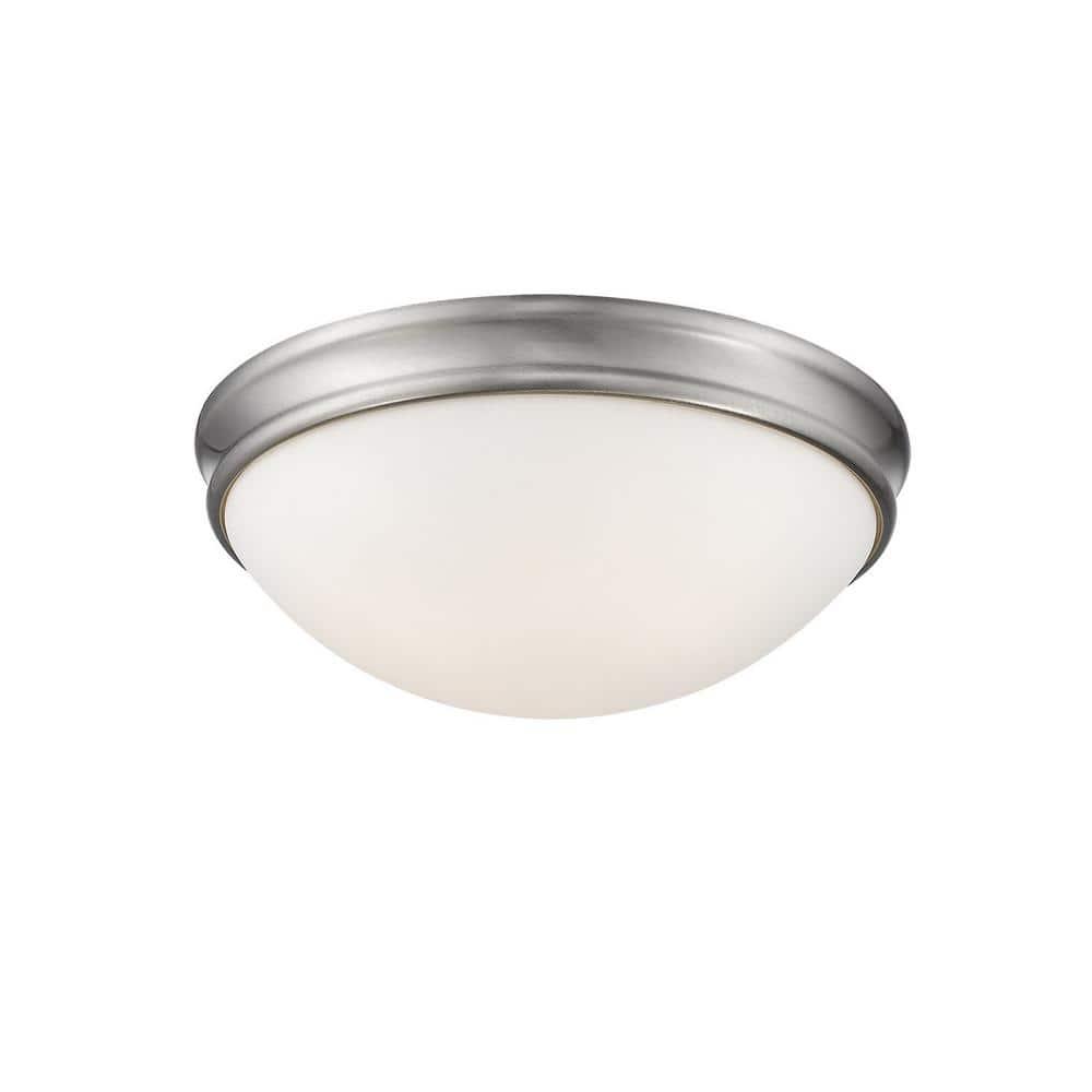 Millennium Lighting 3 - Light Flush Mount in  Brushed Nickel