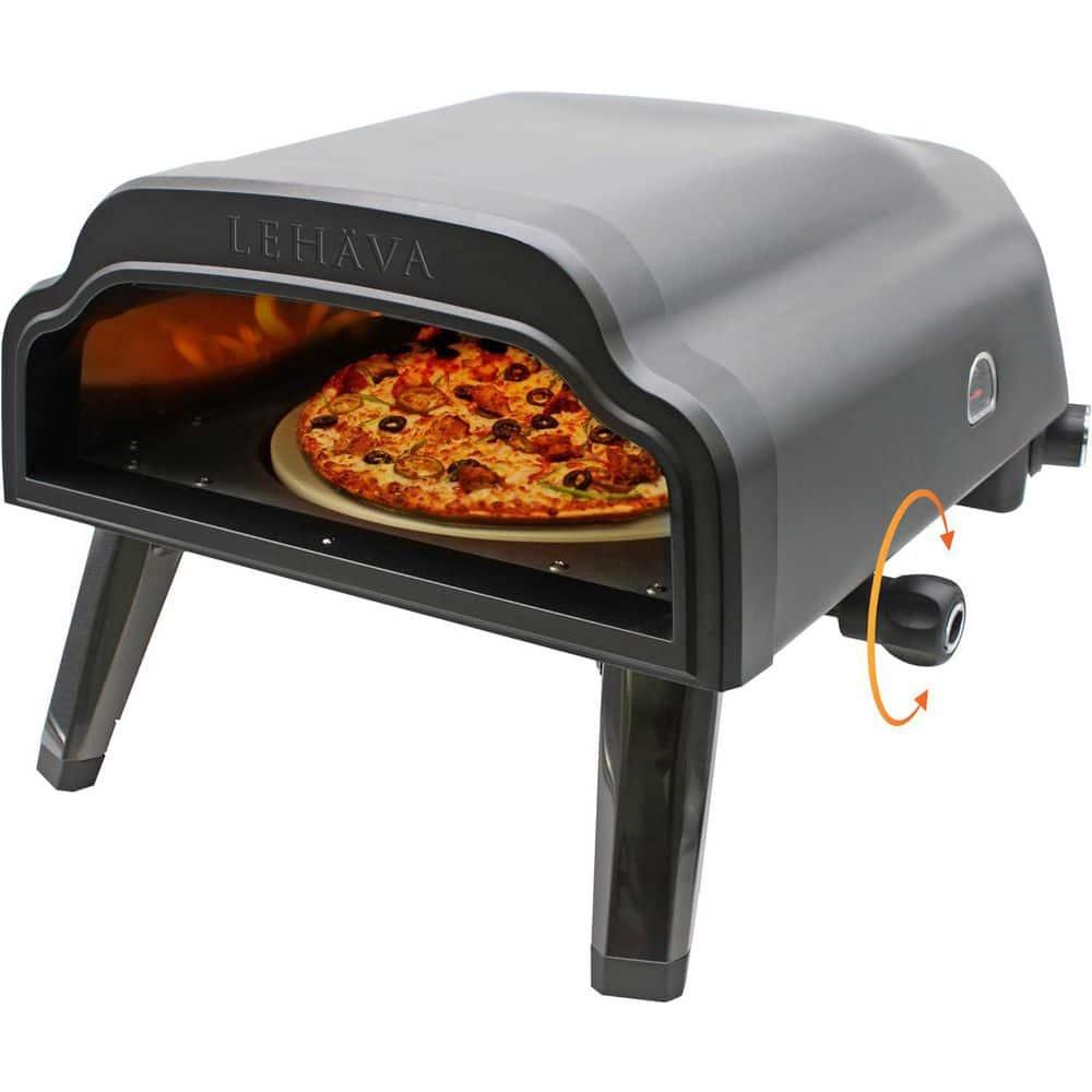 Flame King Flame King LEHAVA 14-inch Portable Outdoor Propane Pizza Oven for Camping and Outdoor Cooking