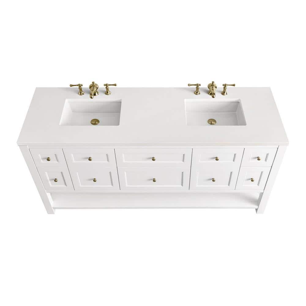 Breckenridge 72" Double Bathroom Vanity Set