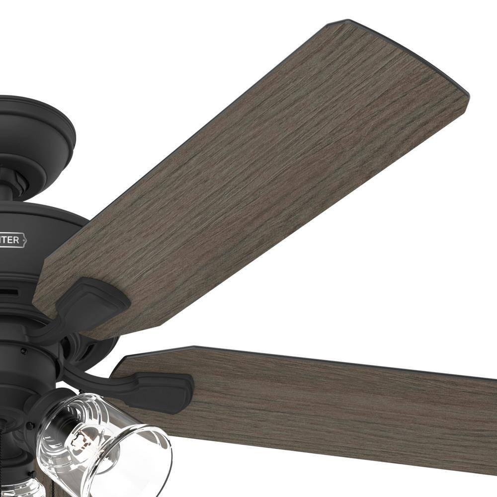 52" Rosner 5 - Blade Ceiling Fan With Lights and Pull Chains