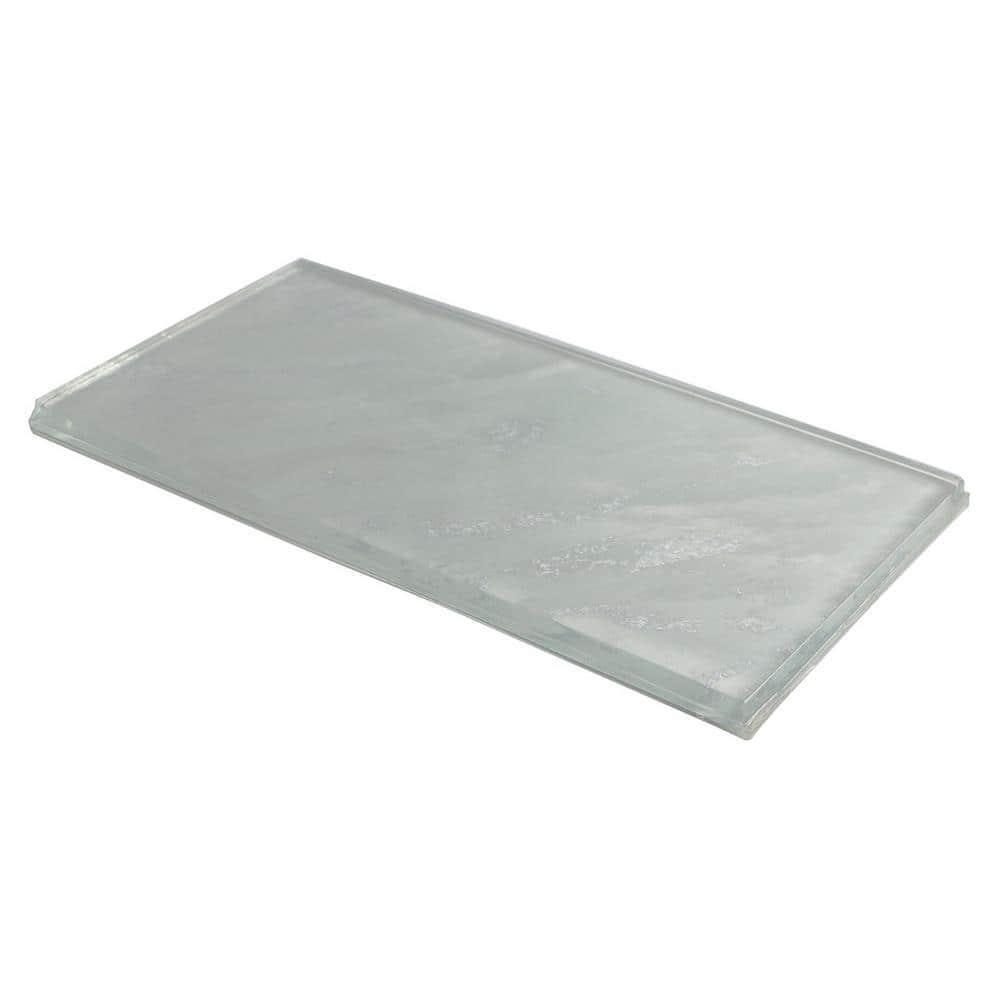 Bond Tile Wonder Glass 4.37 in. x 8.74 in. Polished Glass Wall Tile (5.3 Sq. Ft. / Case)