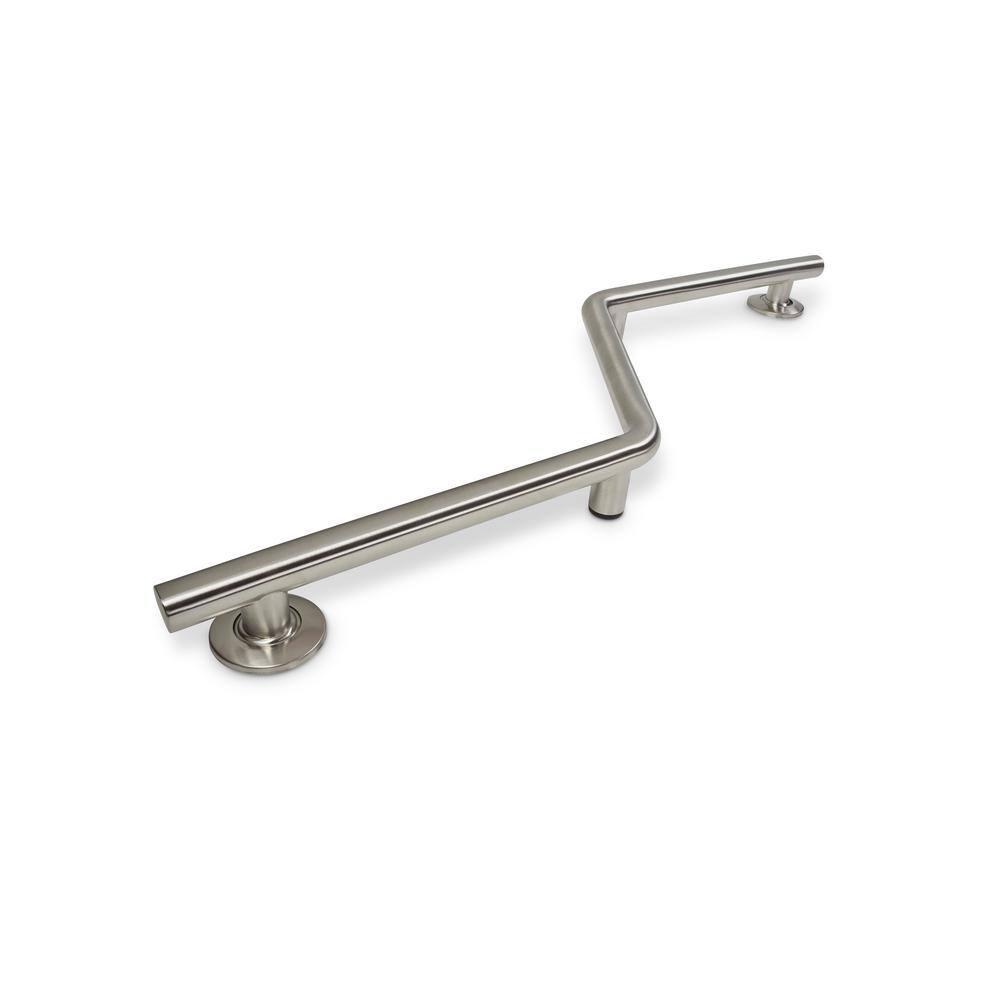 Lifestyle & Wellness Zuma Angled Wall-Mount 38" Left-Handed Grab Bar