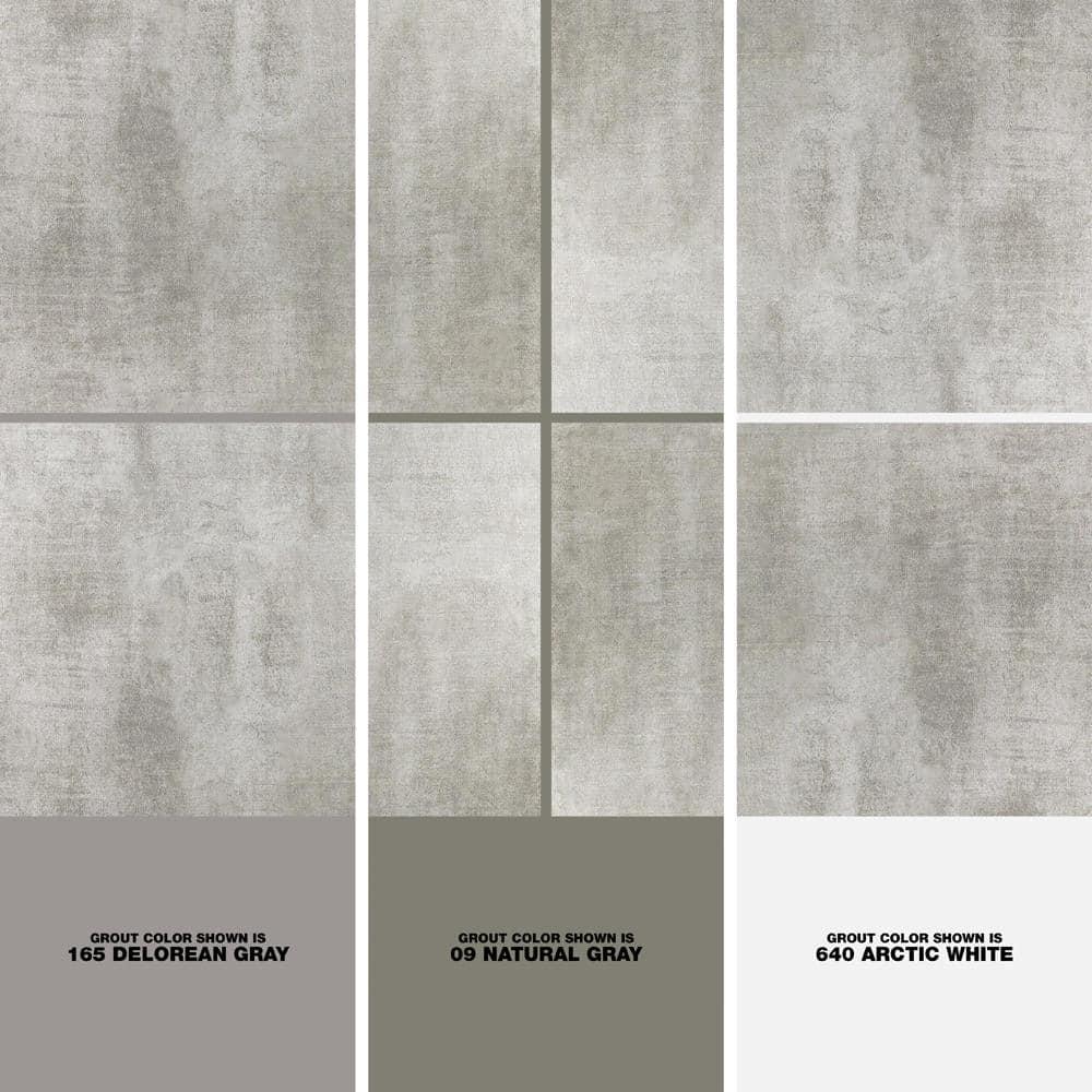 Bond Tile 24" x 24" Porcelain Concrete Look Wall & Floor Tile