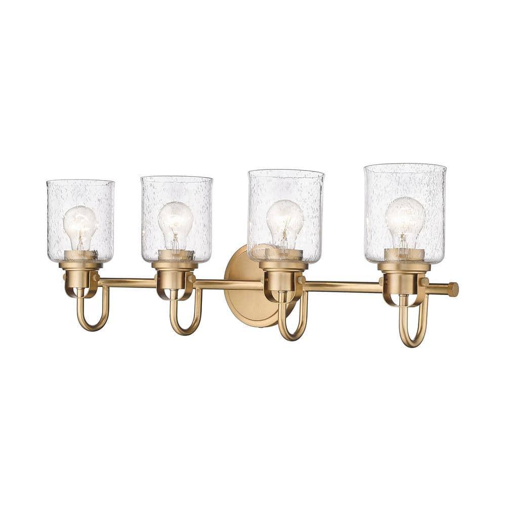 Z-Lite Kinsley 4 - Light Vanity in  Heirloom Gold