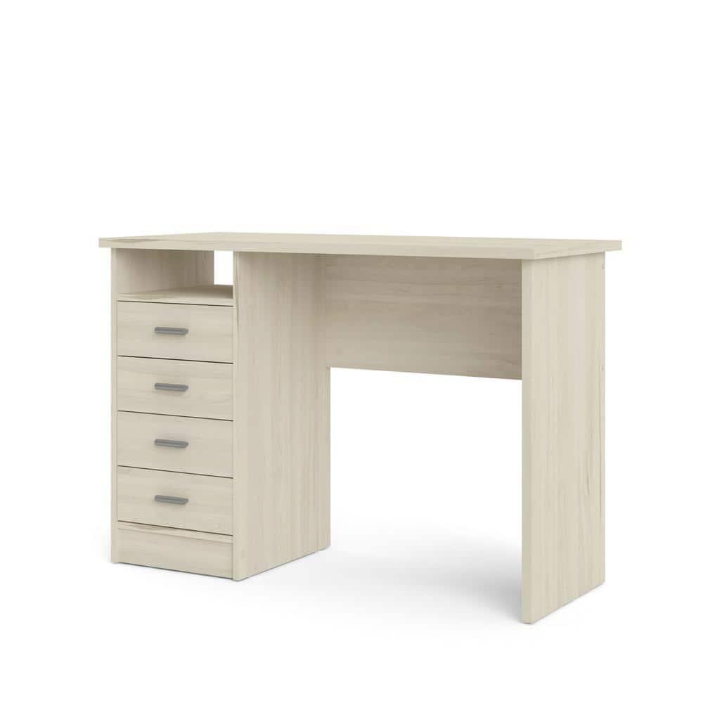 Tvilum, Warner Desk with 4 Drawers, Light Woodgrain
