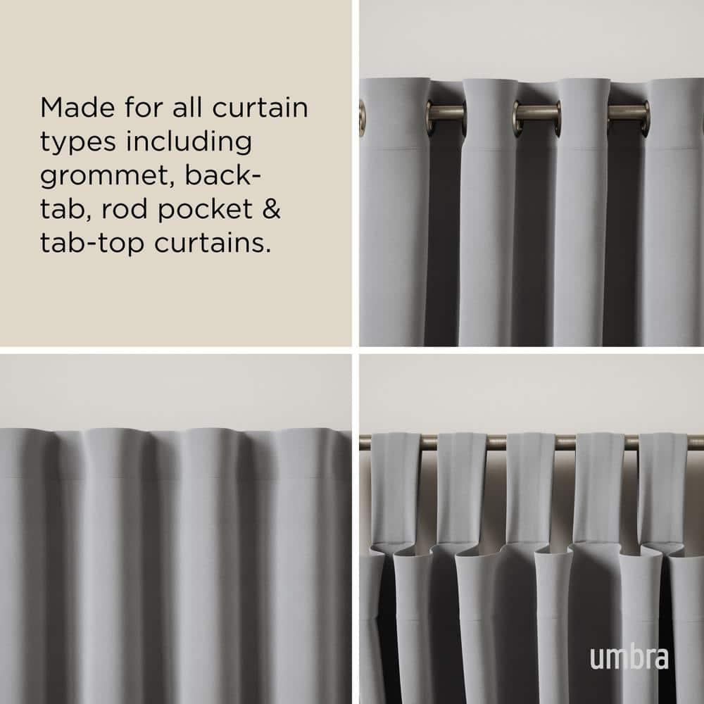 Umbra CAPPA Single Steel Curtian Rod