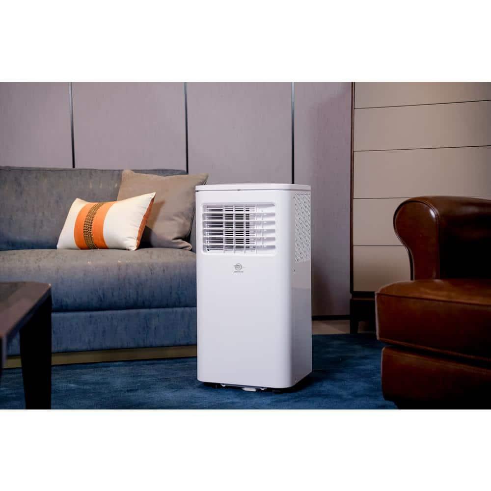 Airemax 6,000 BTU Portable Air Conditioner with Dehumidifier for up to 300 Sq. Ft. in White