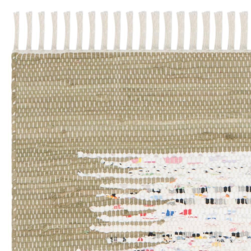 Montauk MTK711 Hand Woven Indoor Runner Rug - Ivory/Olive - 2'3"x7' - Safavieh.