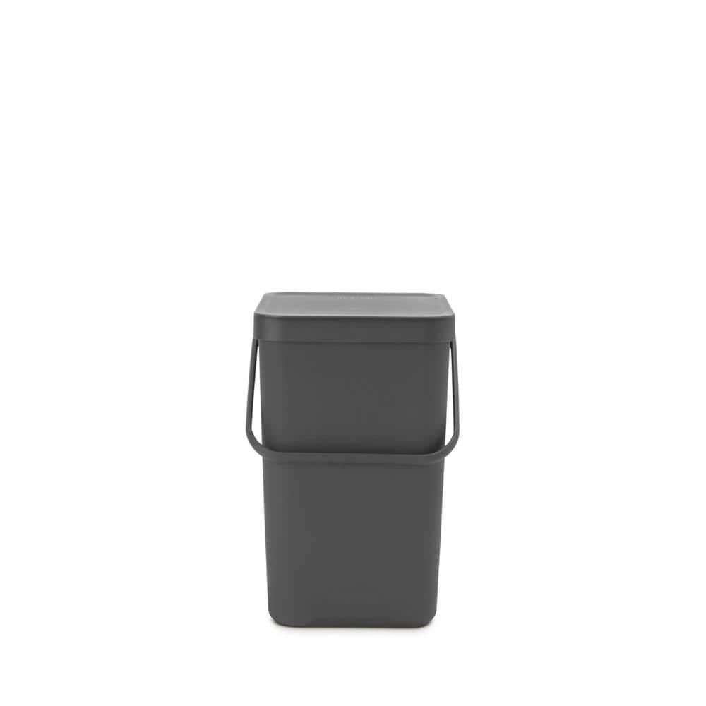Brabantia Sort & Go Plastic Recycling Bin, 6.6 Gallon
