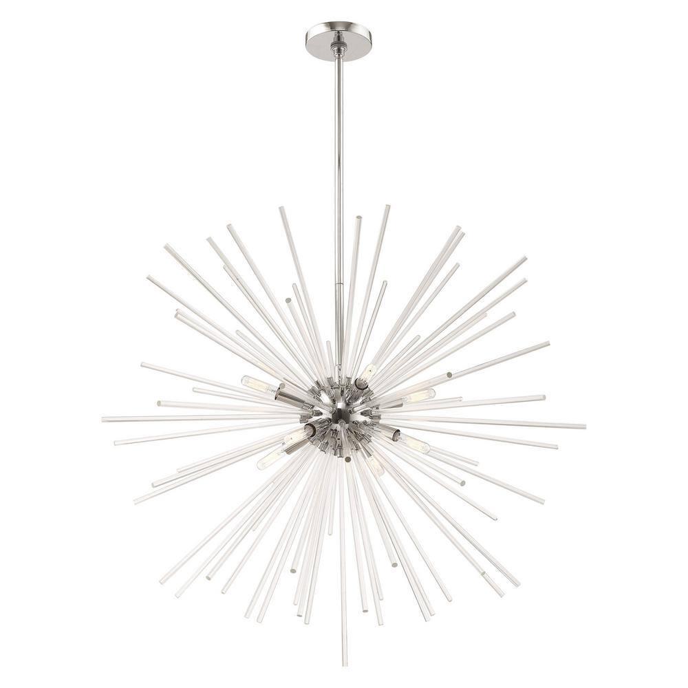 Livex Lighting Utopia 8 - Light Chandelier in  Polished Chrome