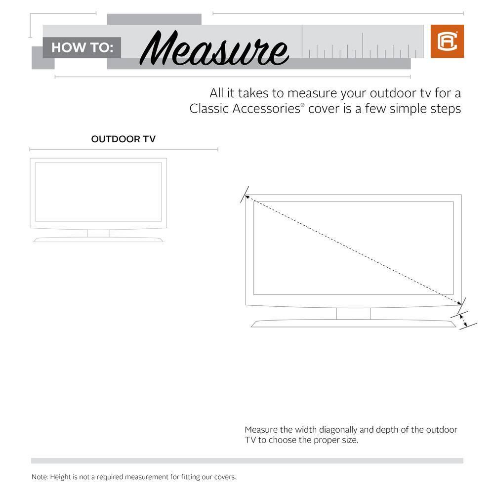 Classic Accessories Classic Accessories 5'' W TV Enclosure
