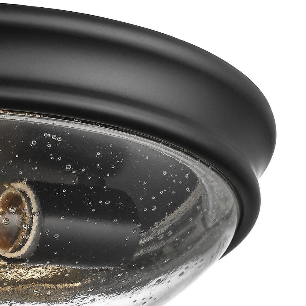Millennium Lighting 3 - Light Flush Mount in  Matte Black