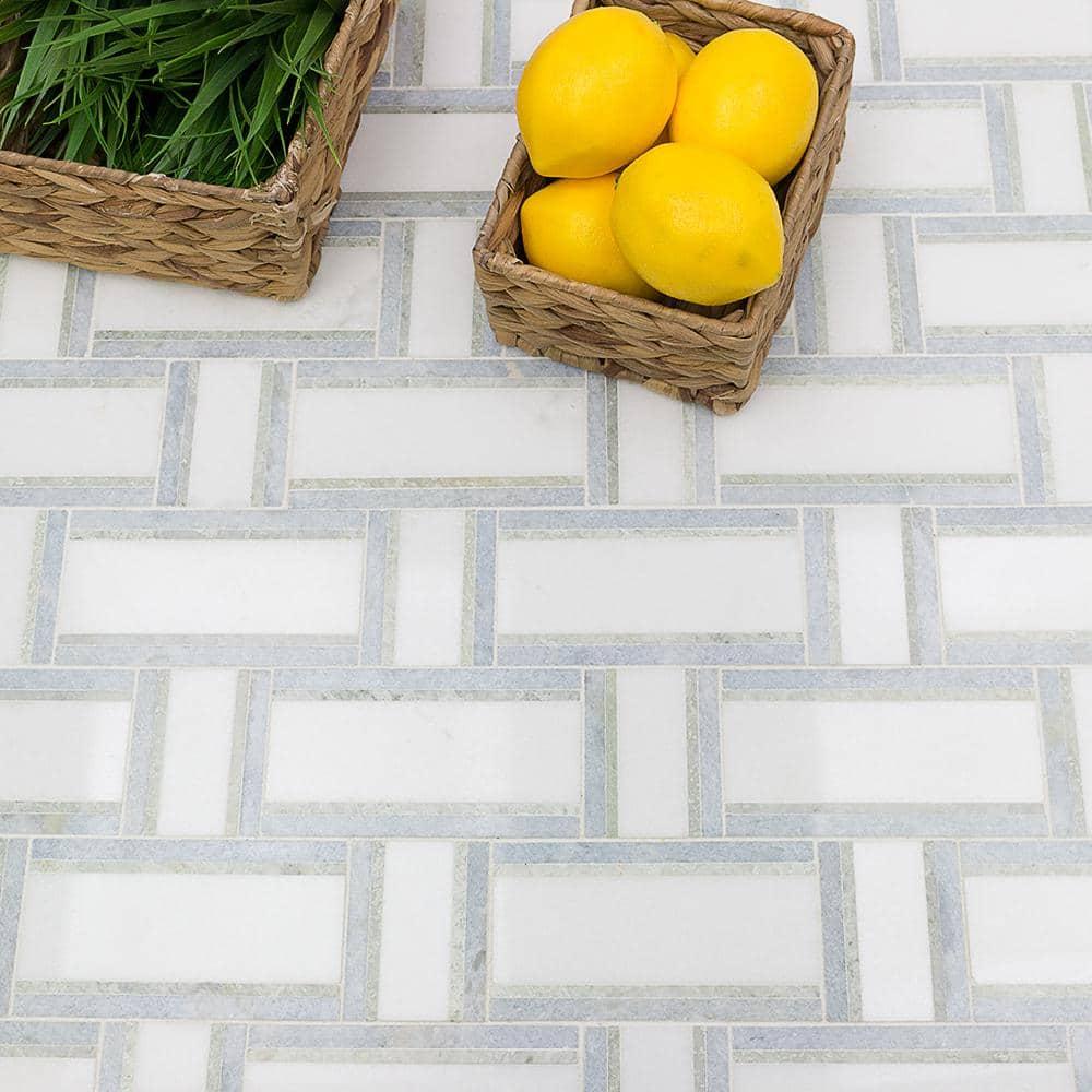 Bond Tile Mingle Natural Stone Mosaic Sheet Wall & Floor Tile