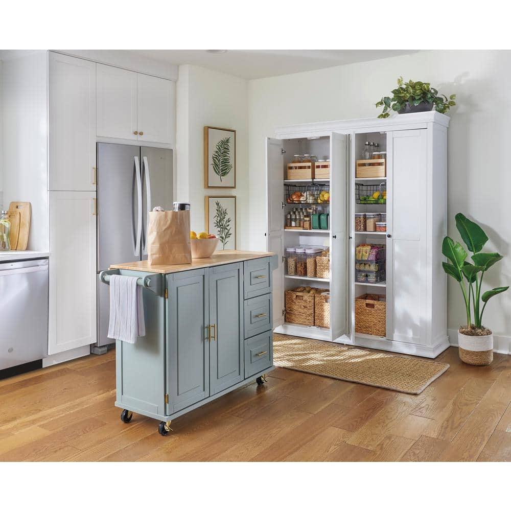 Clear and White Plastic Airtight Cylinder Food Storage Containers Set of Three