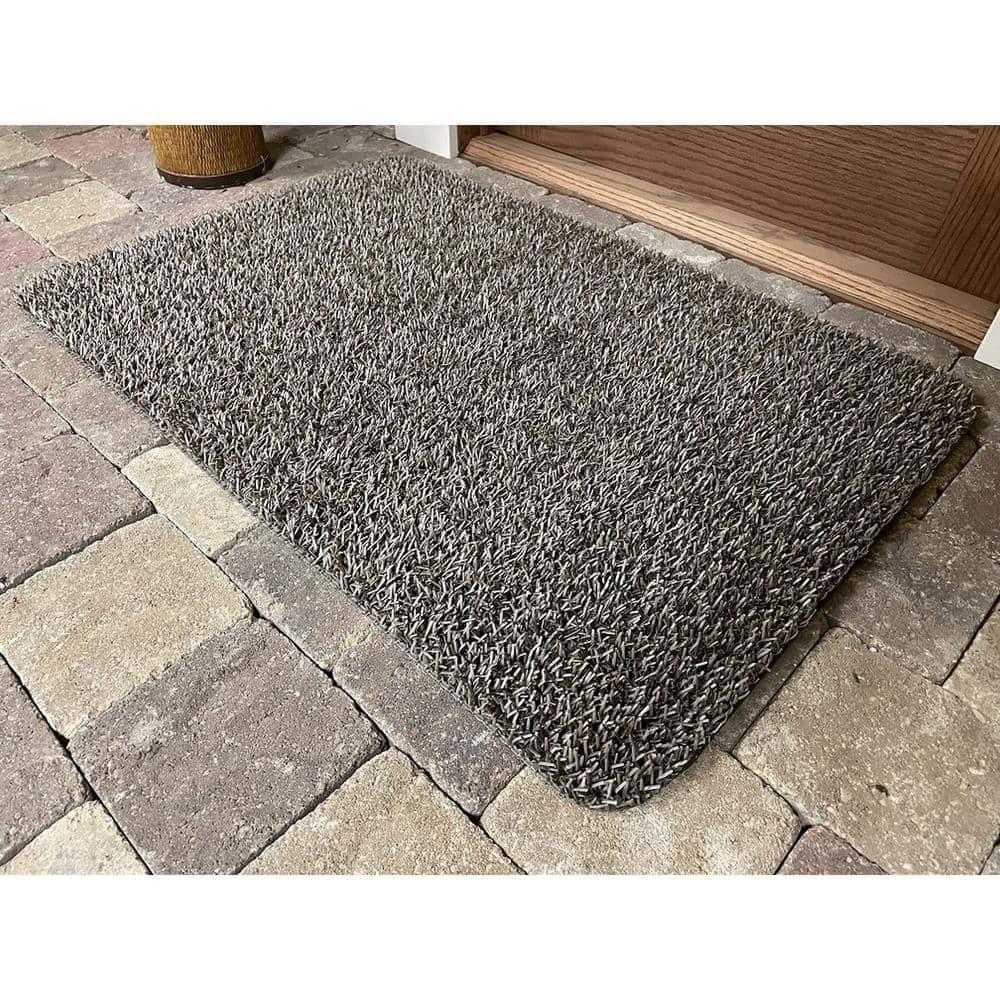 CLEAN MACHINE 10376921 High Traffic Astroturf Dirt Trapper Doormat, 23.5" x 35.5", Desert Taupe