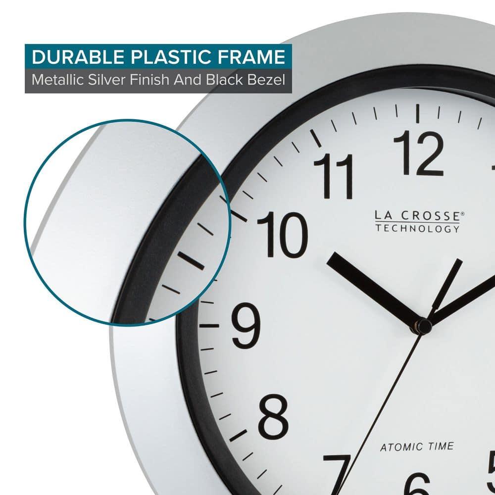 Weatherby 12" Atomic Analog Wall Clock