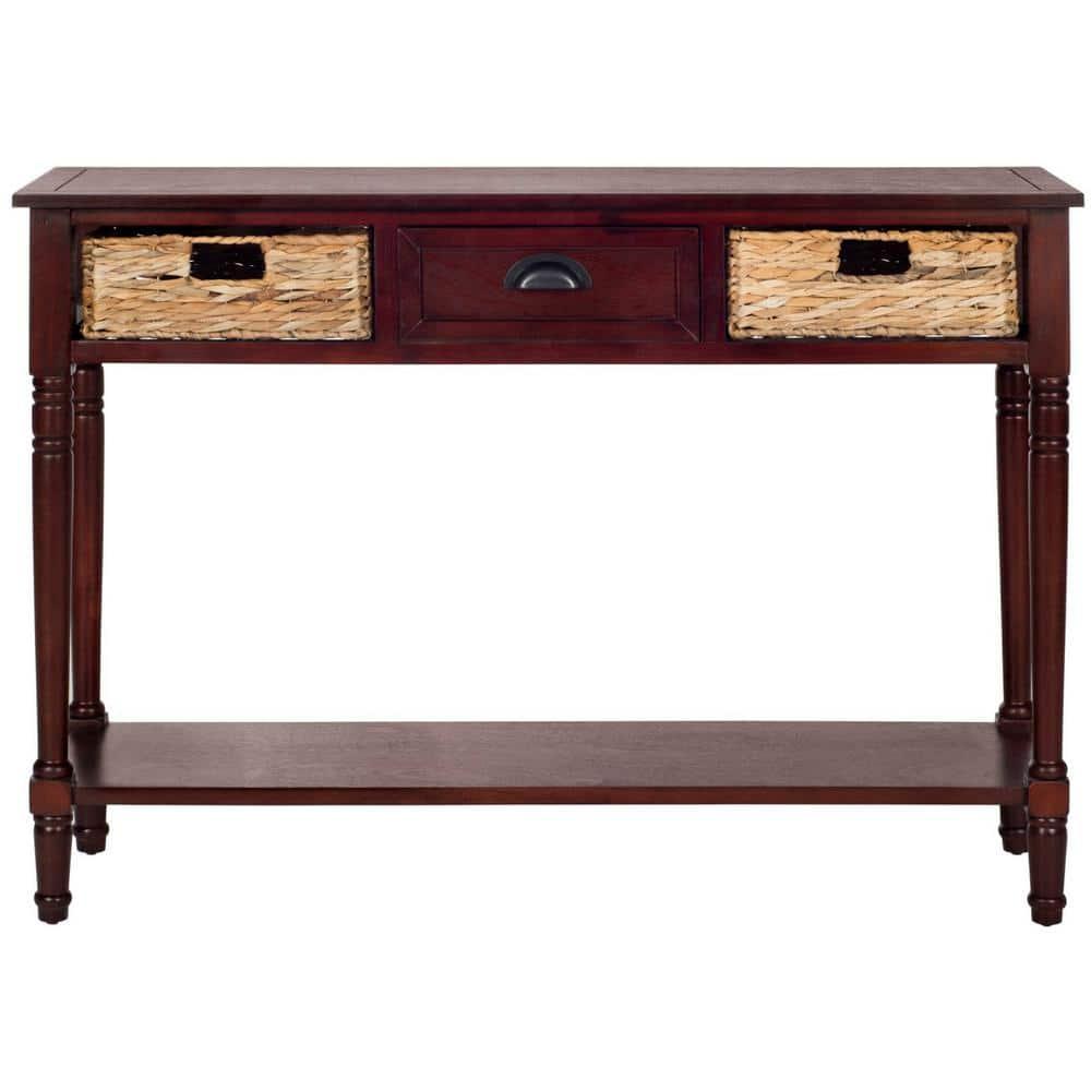Christa Console - AMH5737C - Brown - Safavieh Couture