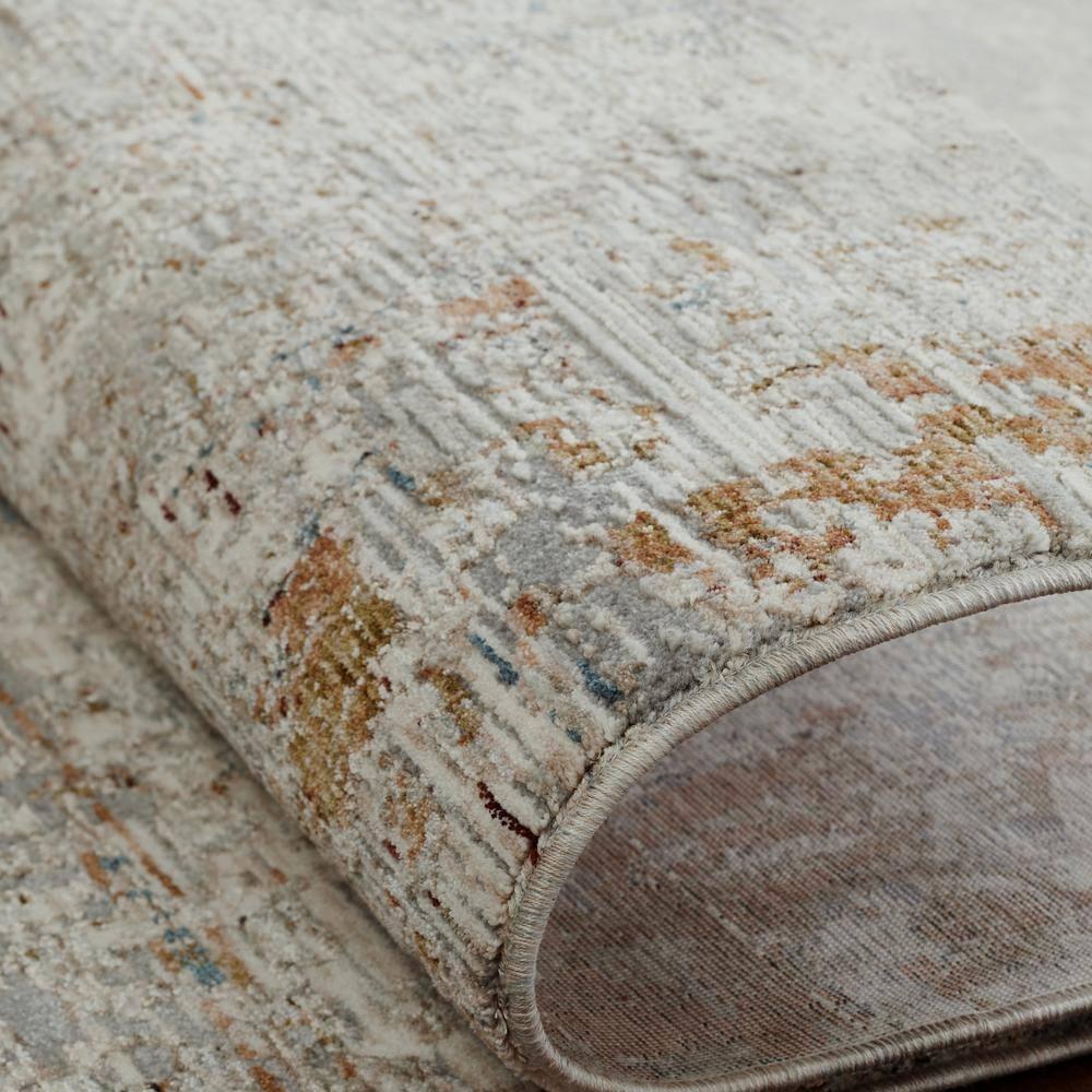 Pearl Grey Area Rug 7'9" x 10' 8' x 10' Rectangle