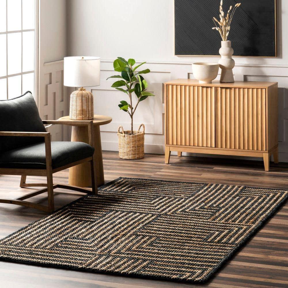 Grassland Handwoven Jute Area Rug