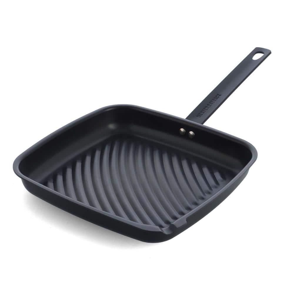 Merten & Storck Pre-Seasoned Carbon Steel Square Grill Pan