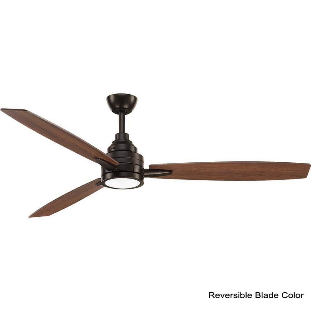 Gaze Collection 60" LED Three-Blade Ceiling Fan