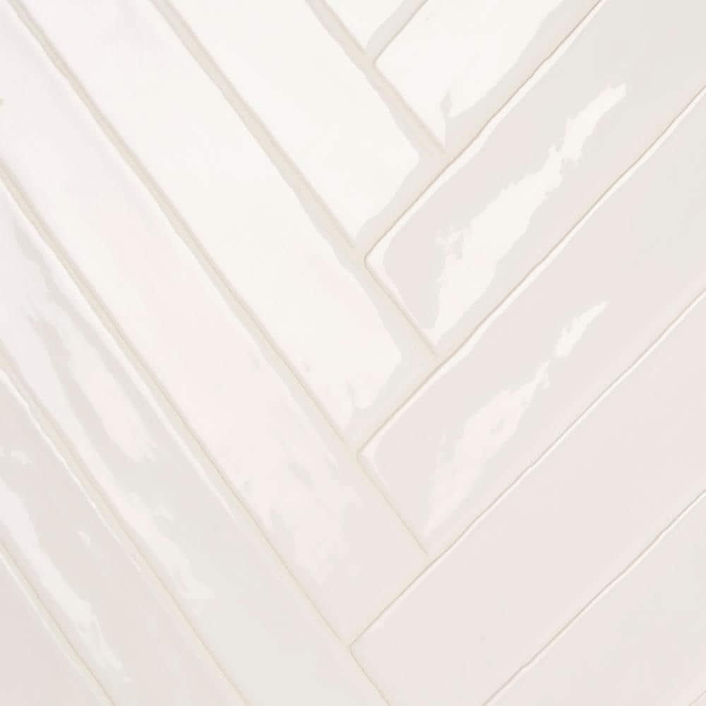 Capetown 2" x 20" Crackled Ceramic Subway Wall Tile (20 pieces/ 5.38 sq. ft./ Case)