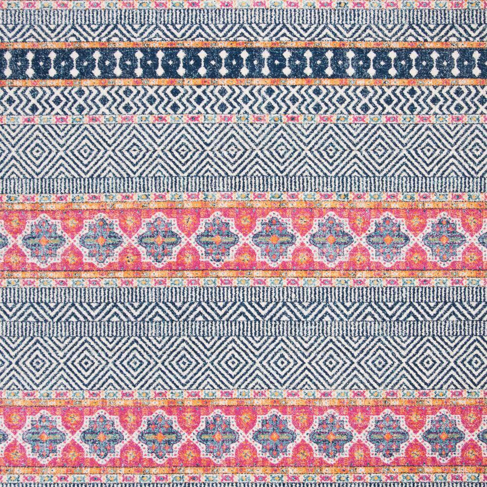 Madison MAD797 Power Loomed Indoor Area Rug - Navy/Ivory - 8'x10' - Safavieh.