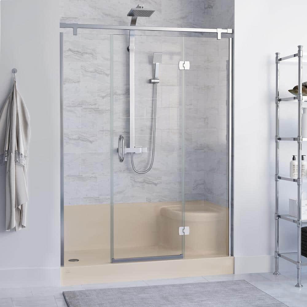 Aquatique 60" x 32" Single Threshold Shower Base