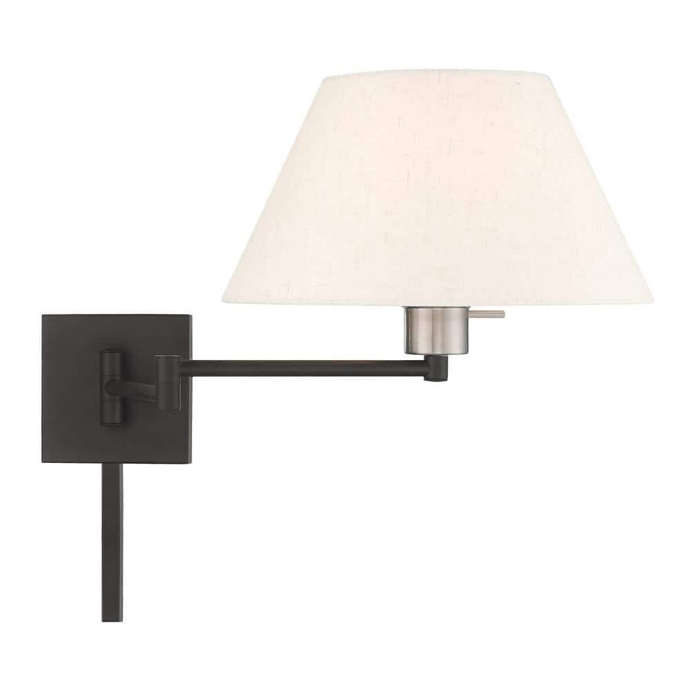 Livex Lighting 1 - Light Wall Light in  Black