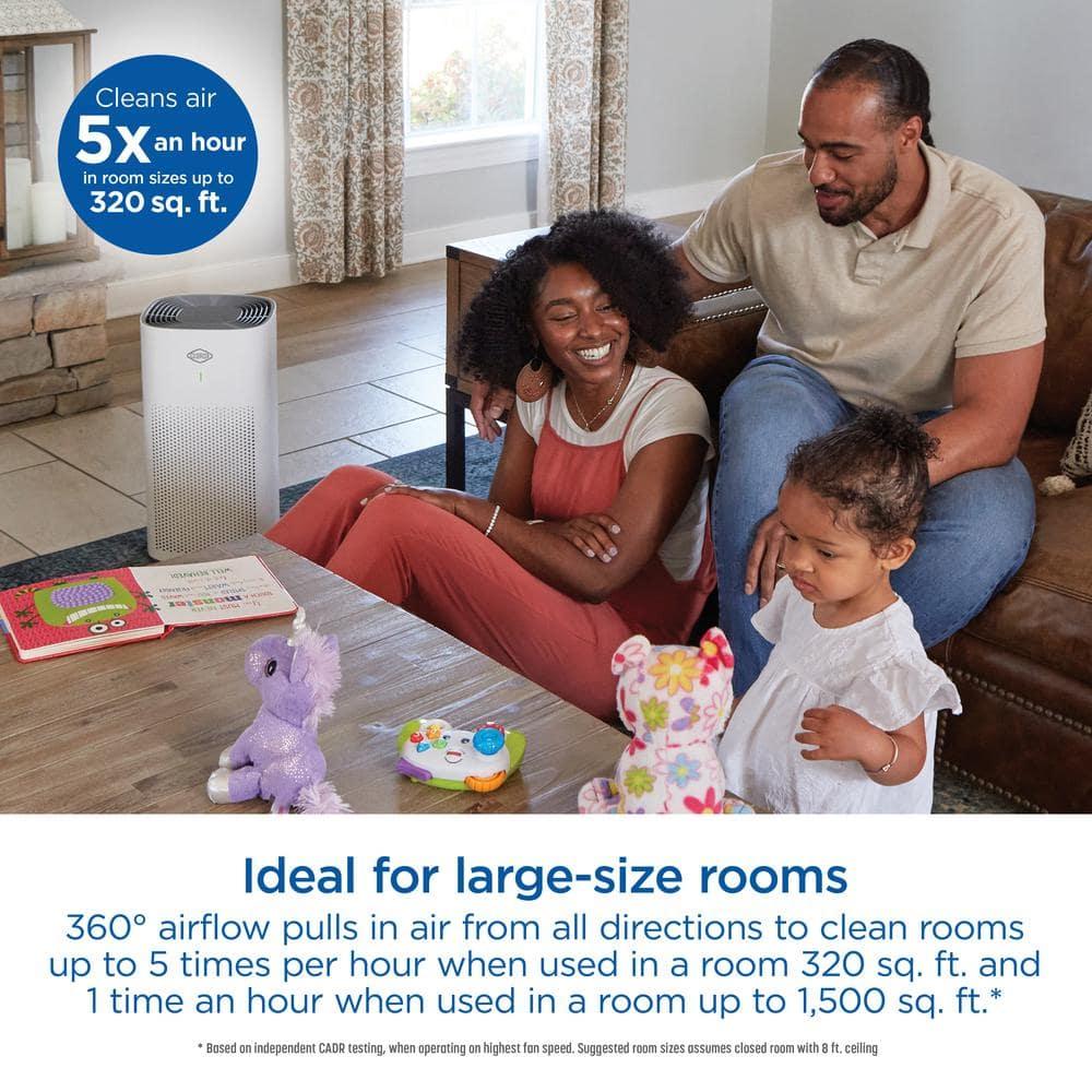 320 sq.ft. Large Room Air Purifier