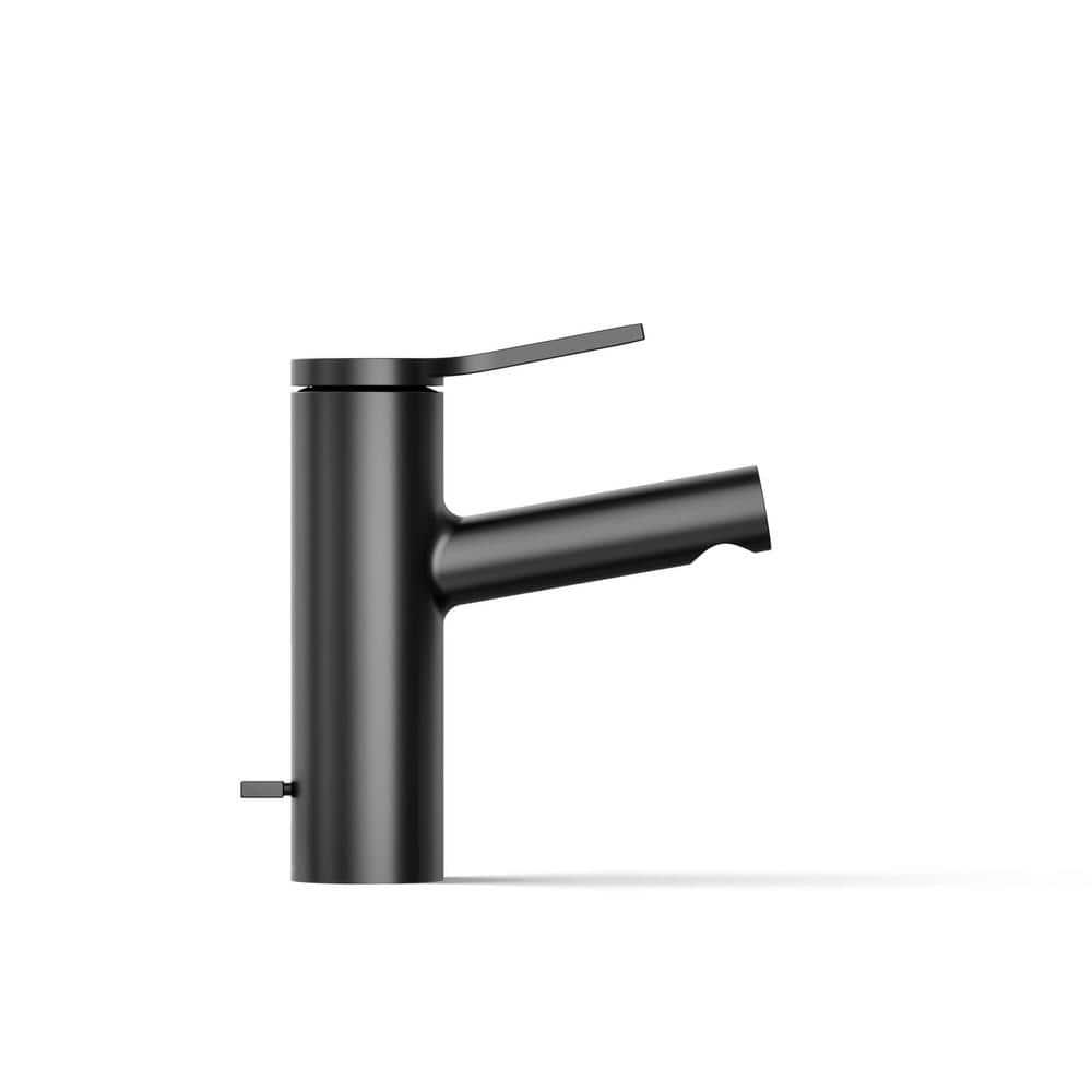 Kohler Elate Single-Handle Bathroom Faucet with Pop-Up Drain Assembly, One Hole Bathroom Sink Faucet, 1.2 gpm