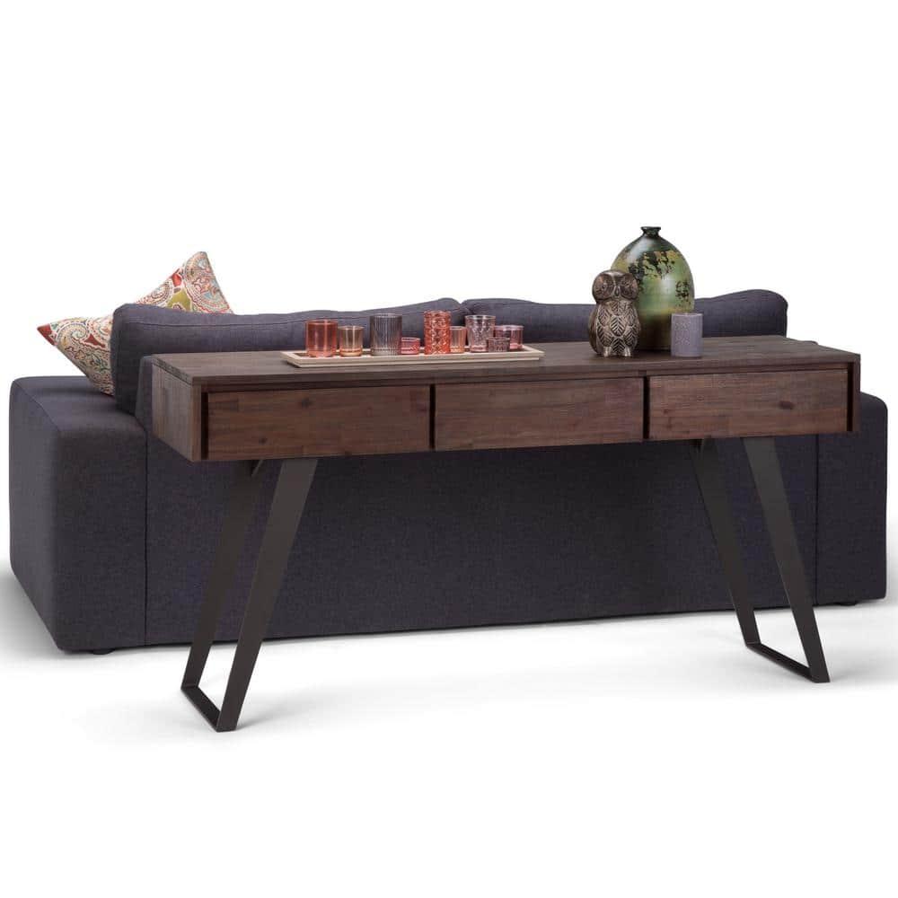 Lowry 60'' Solid Wood Top Console Table