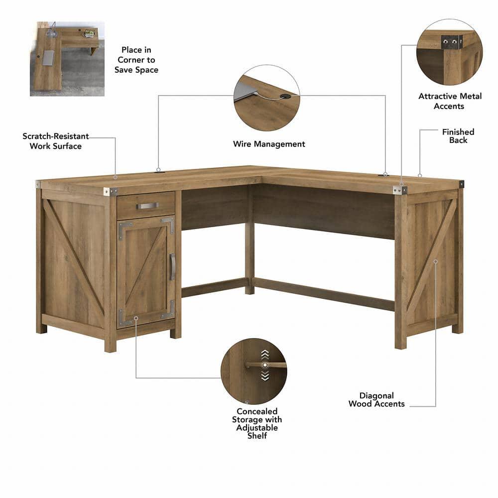 Egils Cottage Grove L-Shaped Desk